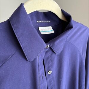 Columbia Omni-wick Women's Hike Camp Outdoor Button Down